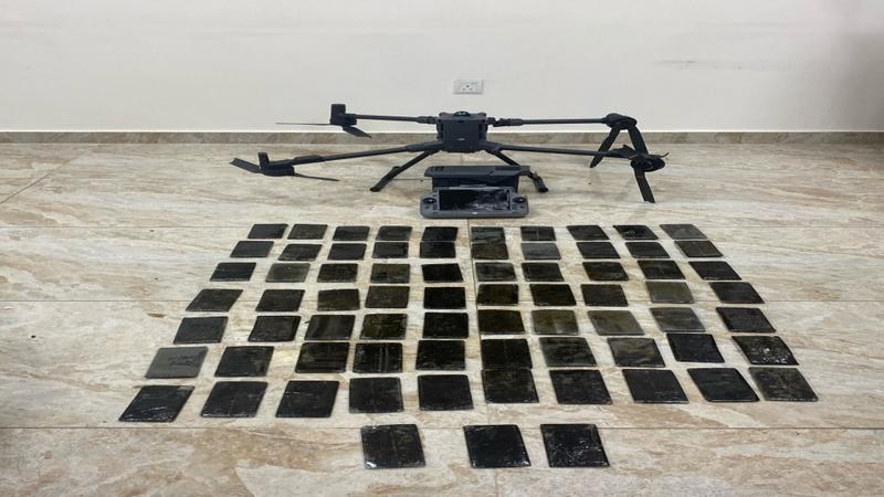 المنطقة العسكرية الجنوبية تحبط تهريب مواد مخدرة بواسطة طائرة مسيرة