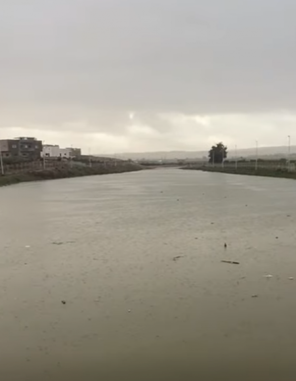 فيضان سد البويضة في محافظة إربد