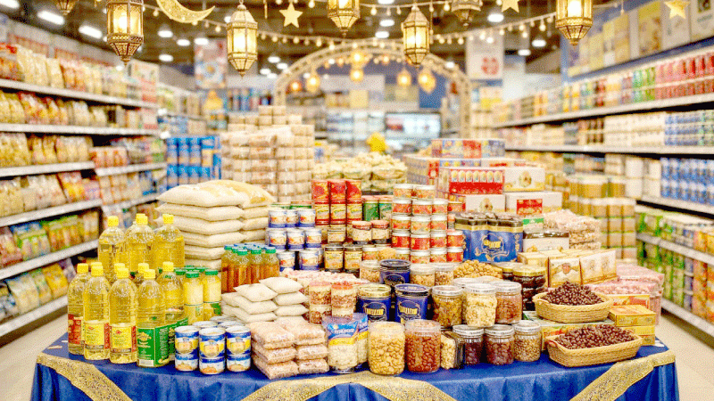 الأسواق تتهيأ استعدادا لاستقبال رمضان بتعزيز السلع واشتعال المنافسة