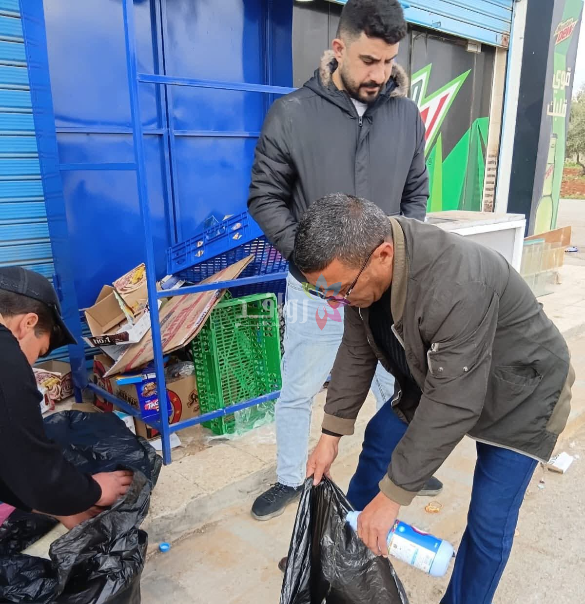 إتلاف كميات من المواد الغذائية المنتهية الصلاحية بقضاء جرينه في محافظه مادبا