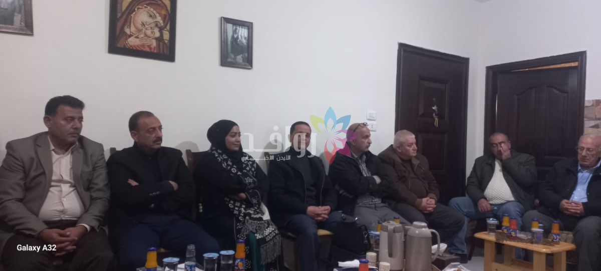 الخزوز تلتقي الصحفيين والاعلاميين بمحافظه مادبا