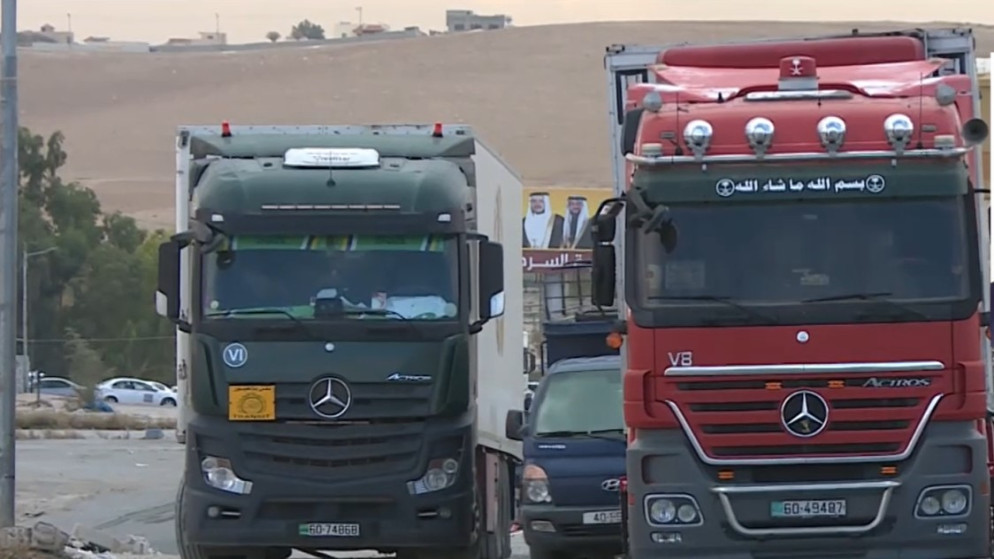 اعتداء على شاحنات اردنية في سوريا بسبب اتفاق العبور الجديد