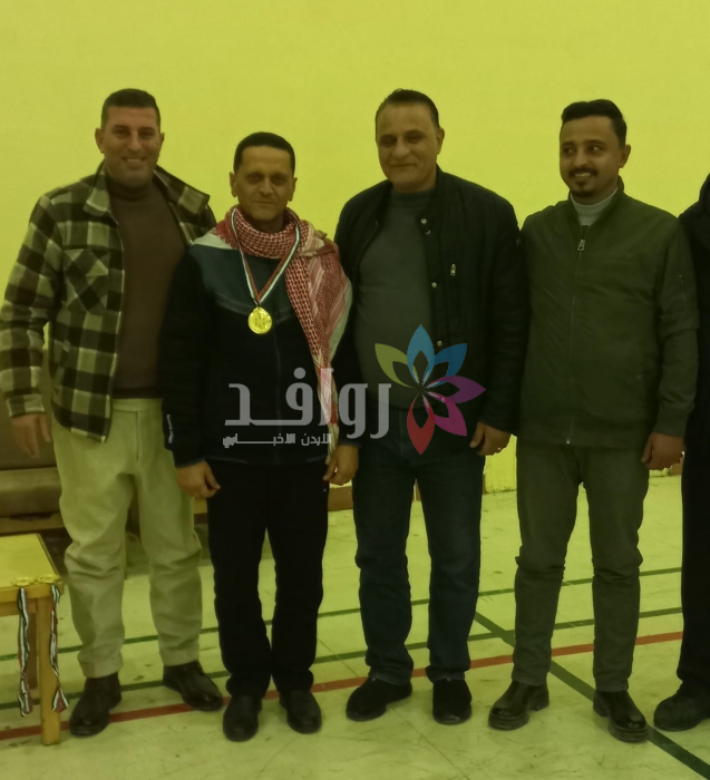 مباراة كرة القدم بين نادي معلمي مادبا وقدامى لاعبي مادبا ضمن احتفالات  المملكة بعيد ميلاد القائد