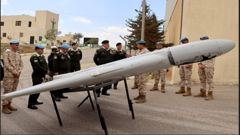 الجيش الاردني يتعامل باحترافية مع مئات المتساقطات الصاروخية