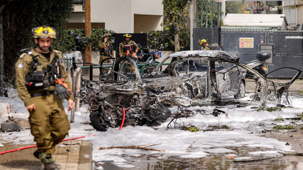 هجوم صاروخي يستهدف مبنى القنصلية الامريكية في تل ابيب
