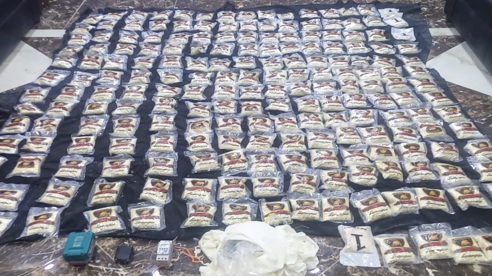 الجيش يحبط تهريب مخدرات ببالونات في المنطقة الشرقية