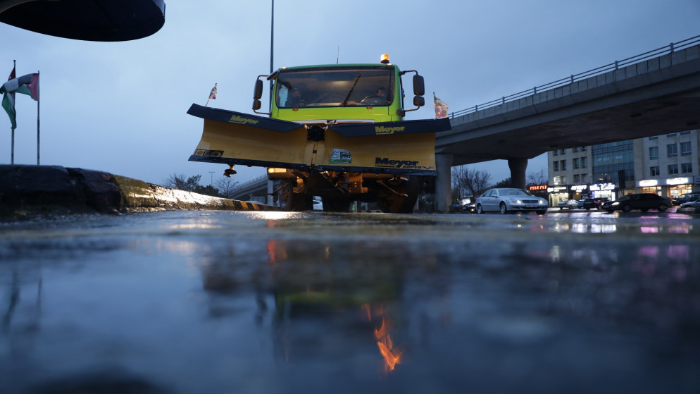 امانة عمان تعلن حالة الطوارئ القصوى استعدادا للمنخفض الجوي