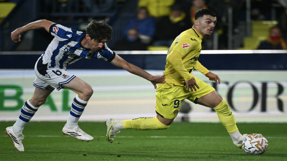 فياريال يخطف المركز الثالث بفوز مثير على ريال سوسييداد في الدوري الاسباني