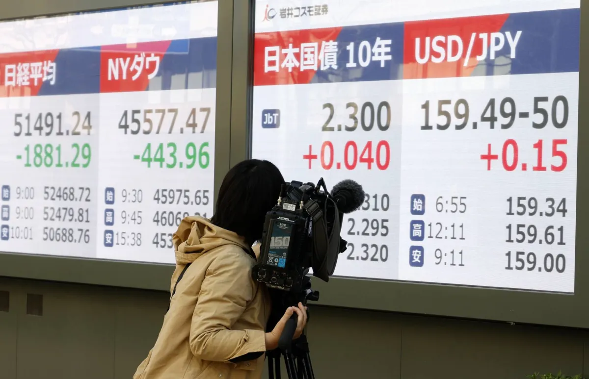 نيكي الياباني يتراجع وسط مخاوف التضخم وتصاعد التوترات في الشرق الاوسط