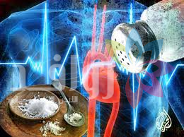 عواقب استهلاك الملح الزائد على القلب