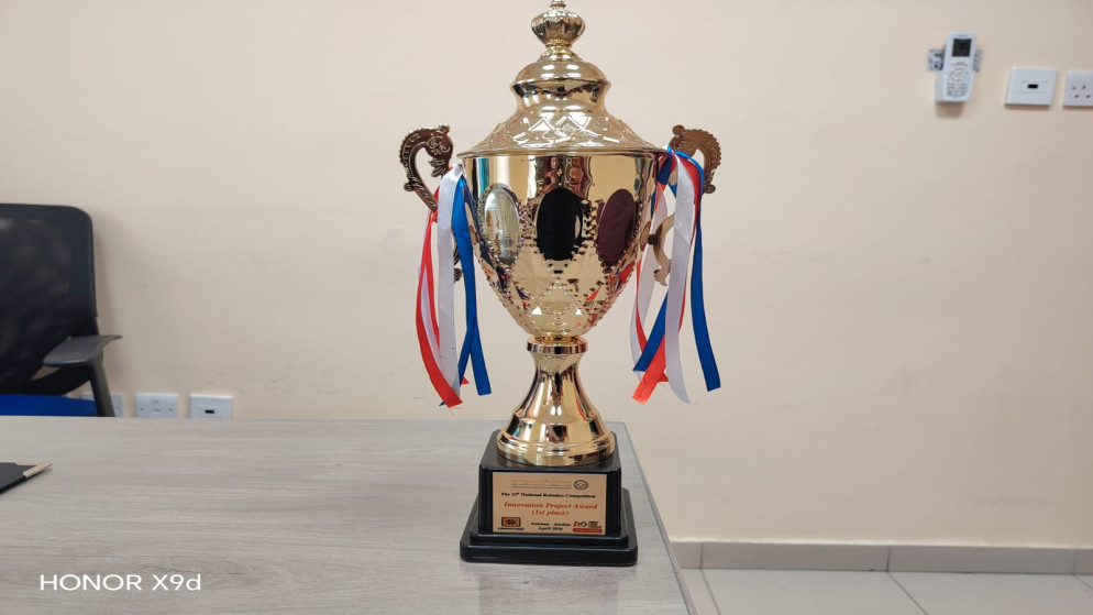 مدرسة ظهر السرو تتصدر بطولة الروبوت الوطنية بحلول مبتكرة لترميم جرش الاثرية