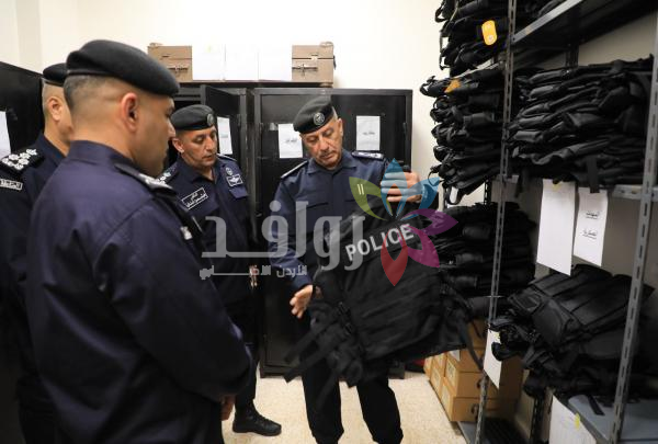 المعايطة يفتتح مركزي أمن ناعور الجنوبي ودفاع مدني أم البساتين