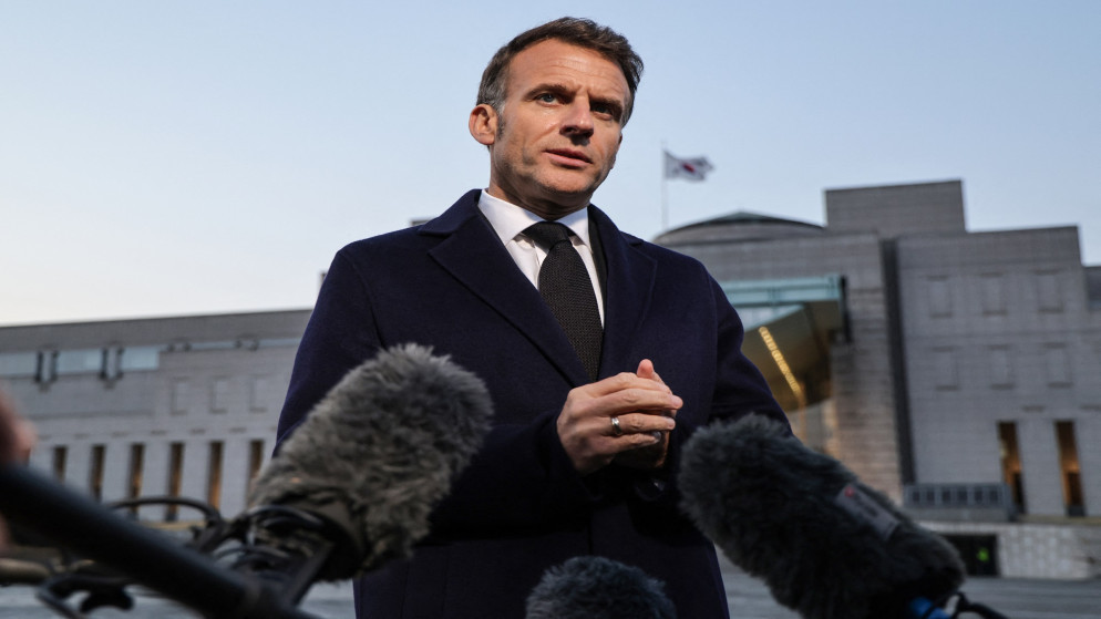 ماكرون يشدد وقف اطلاق النار شرط اساسي لاستدامة السلام في لبنان