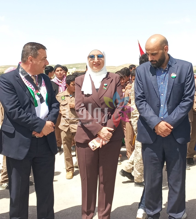 مادبا تحتفل بيوم العلم الاردني في بمنطقة المريجمه بمحافظة مادبا