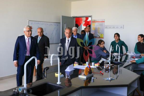 حسّان يفتتح مدرسة مرو الثانويَّة للبنات في إربد