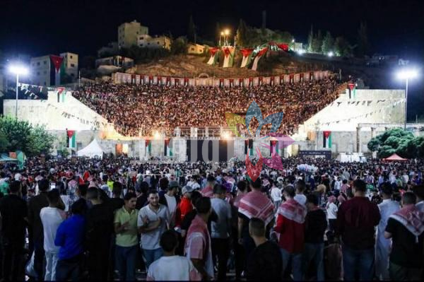 وفاة و8 إصابات إثر تدافع للجمهور في الساحة الهاشمية بعمّان