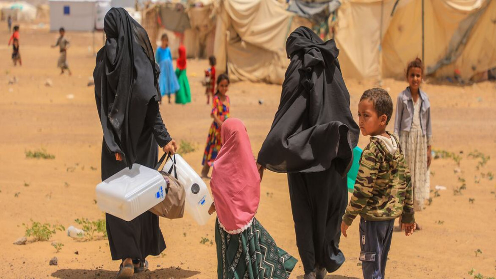 اليمن يواجه كارثة انسانية وتزايد اعداد الاطفال المحتاجين للمساعدة