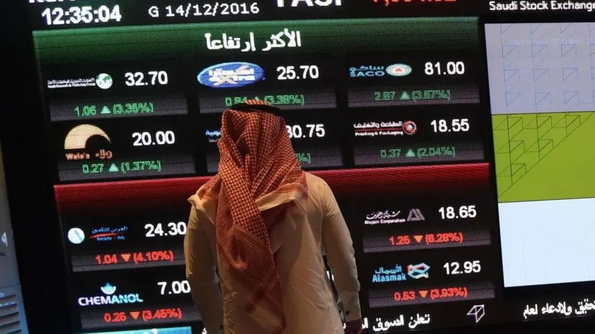 تراجع مؤشر السوق السعودية متاثرا بضغوط قطاع البنوك