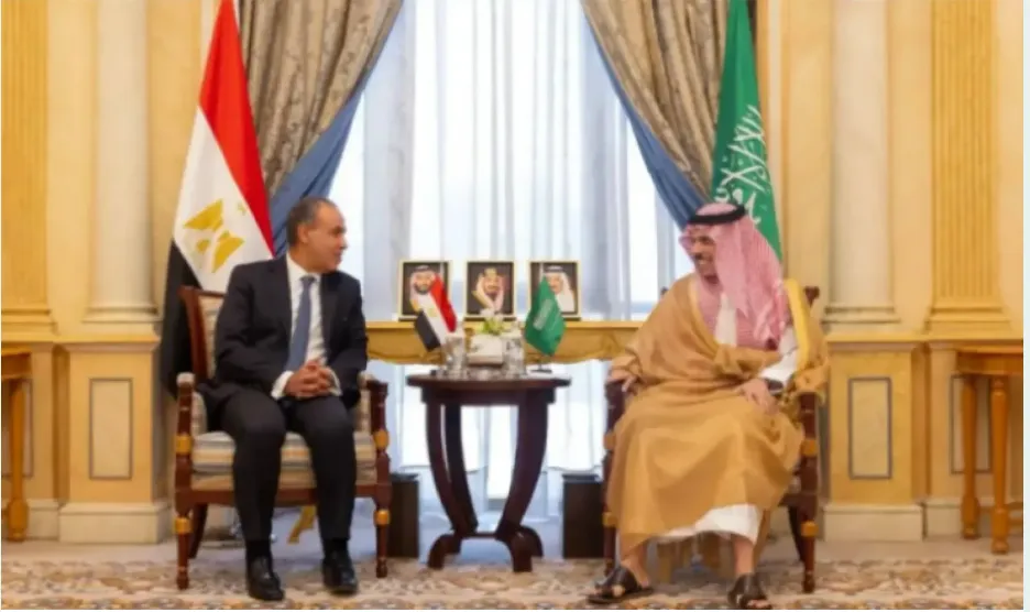 القاهرة والرياض تؤكدان وحدة الموقف تجاه امن المنطقة وحماية الملاحة