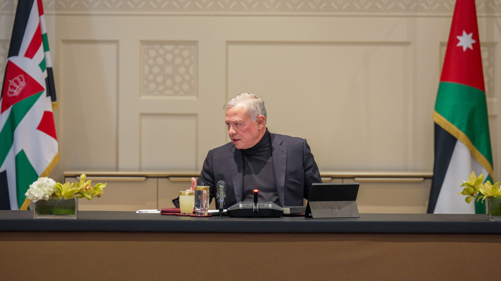 الملك يشدد على اهمية فتح المسجد الاقصى امام المصلين