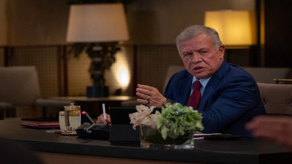 العاهل الاردني والرئيس الاندونيسي يناقشان وقف الاعتداءات وتجنب تفاقم الازمات