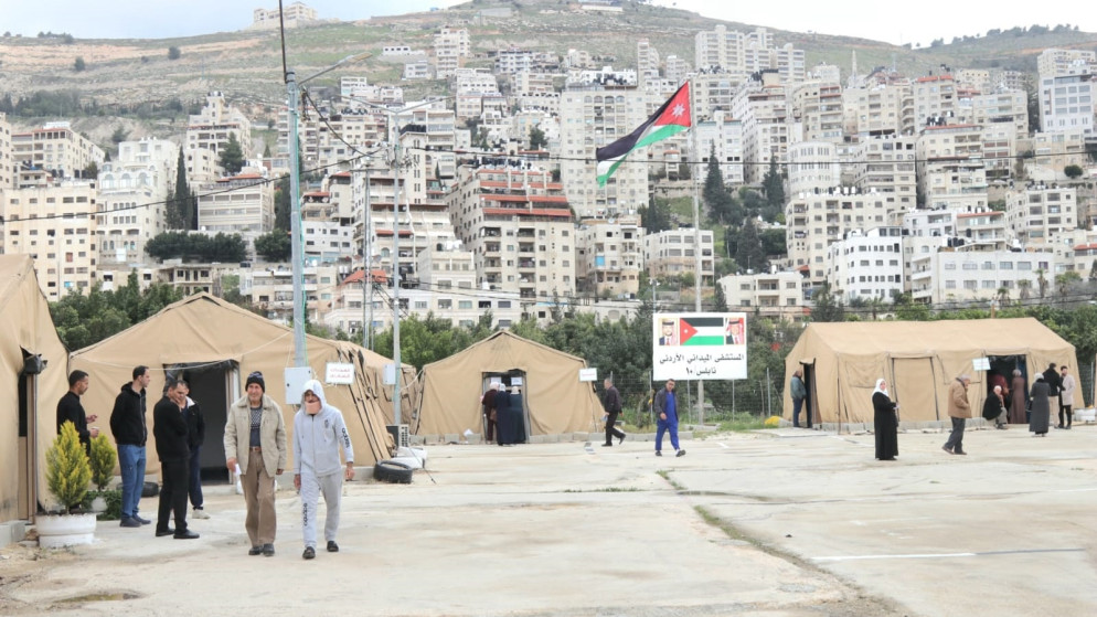 المستشفى الميداني الاردني بنابلس يباشر تقديم الخدمات الطبية الشاملة