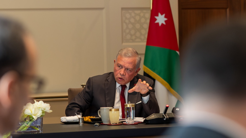 الملك يوجه بتسريع مشروع الناقل الوطني للمياه