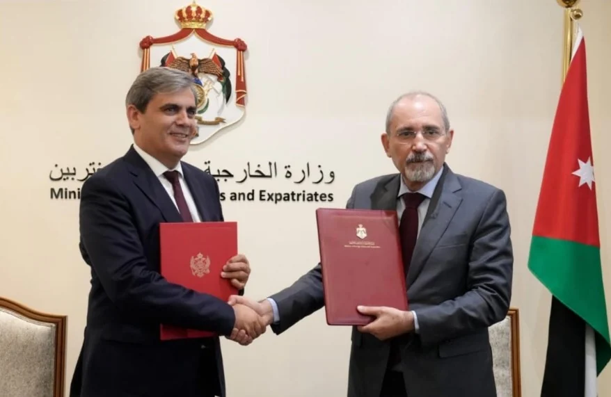 الاردن والجبل الاسود يوقعان اتفاقية لالغاء تاشيرات الدبلوماسيين